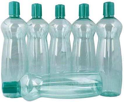 Milton Pacific 1000ml Pet Bottles 6 Pcs Set Color May Vary Green Amazon In Home Kitchen