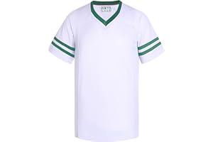 Pullonsy American Football Jerseys for Men Unisex Replica Plain Workout Sport Game Shirts Casual Outwear