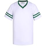 Pullonsy Blank White Football Jerseys for Men Women