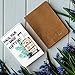 Passport Cover - Holder for Men Women Kids - Designer Vegan Leather Travel Case (Pack Your Bags And Lets Go)