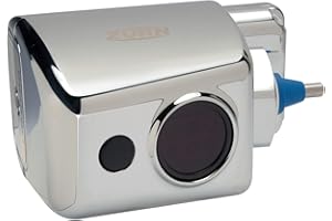 Zurn ZERK-CPM AquaSense E-Z Flush Retrofit Kit with Metal Cover, Chrome