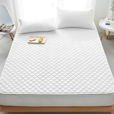 Amazon 敷きパッド 秋 冬用 あったか ホワイト クイーン ベッドパッド 敷きパッド オンライン通販