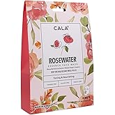 Cala Nourishing Essence Face Masks: Rose Water, 10 count- Hydrating Sheet Masks for Dullness, Dryness & Uneven Texture, K-Beauty Skincare for All Skin Types