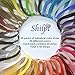 Shilpi Quilling Paper 1750 Strips Set - 5mm, 35 Colors, 35 Packs