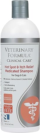 veterinary formula hot spot and itch relief shampoo