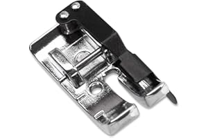 DREAMSTITCH 200318000 1/4 Seam Piecing Presser Foot with 1/4" Guide for Janome 1/4" Seam Feet Horizontal Rotary Hook Models - DL-EM-RJ-7321-1