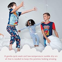 Disney Girls' Baby Piece Loose-fit Pajama Set, Soft