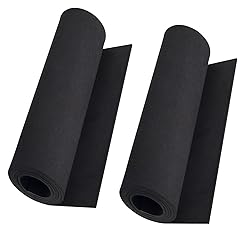 2-Pack Black Eva Foam Sheets roll, Premium eva