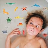 Nabance Mini Sea Animals Set 38PCS Realistic Ocean Life Figures Educational Toy view 4