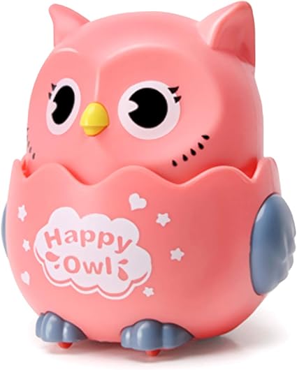 pink owl toy