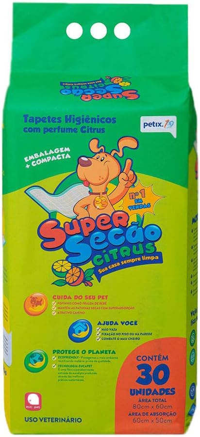 Tapete higiênico super secão citrus Outlet