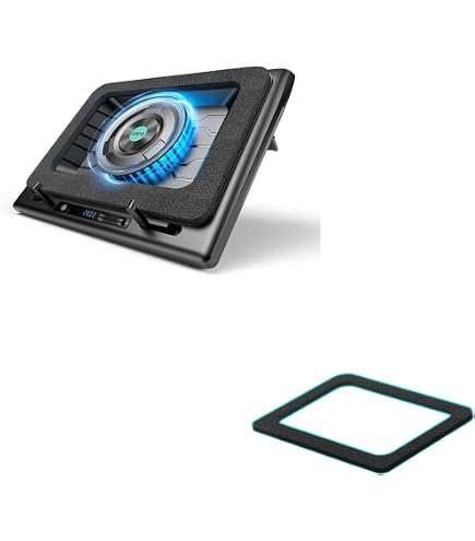 Amazon.com: llano Laptop Cooler Bundle with Glass Mousepad Large