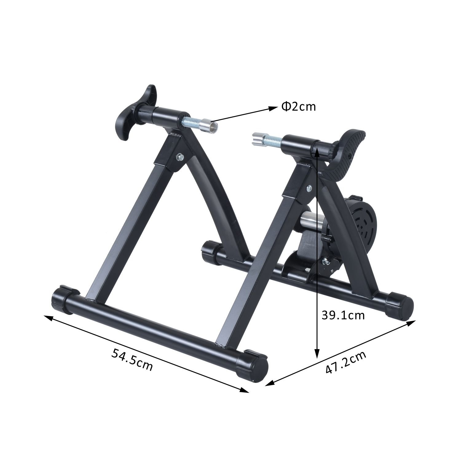 homcom indoor bicycle trainer
