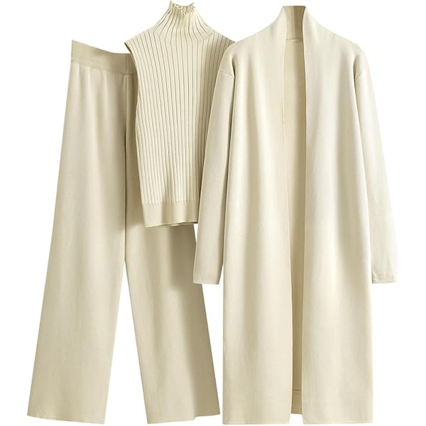 Amazon.com: HGps8w Women's Two Piece Outfits Knit Sweater