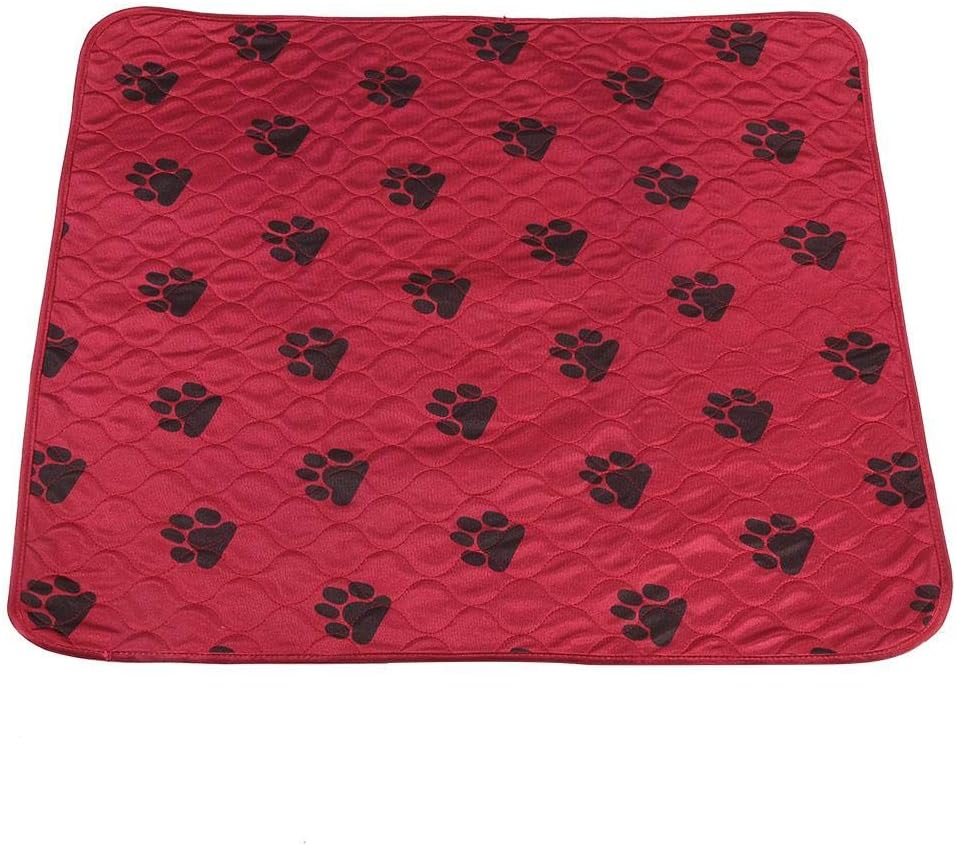 80 * 90Cm Red Reusable Waterproof Dog Changing PadAffordable And