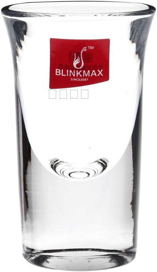 12 Blinkmax Shot Glass with Heavy Base Set of 12,24,48, Dishwasher Safe