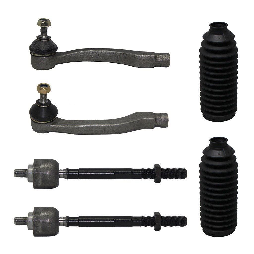 Detroit Axle Brand New 6Piece Complete Front Tie Rod Kit 10Year