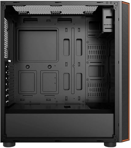 HZHI Pc Tower Case Pc Case Gaming Chasis Dividido, Mainframe De Computadora De Escritorio, Chasis Penetrante De Juego Refrigerado por Agua