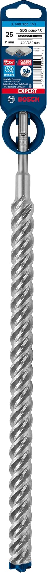 Bosch EXPERT SDS plus-7X Hammer Drill Bit 25 mm x 400 x 450 mm view 2