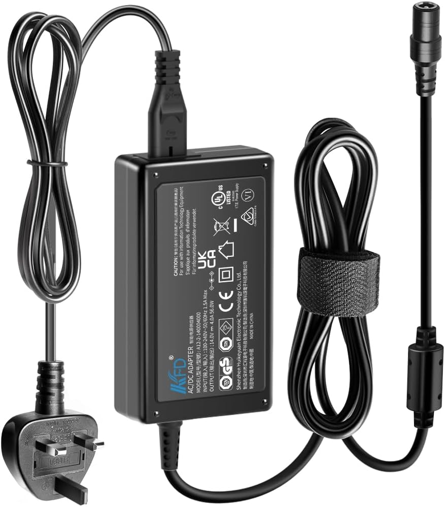 KFD 14V 4A 56W Replacement NOCO XGC4 56W Power Adapter for GB70 GB150 GB250