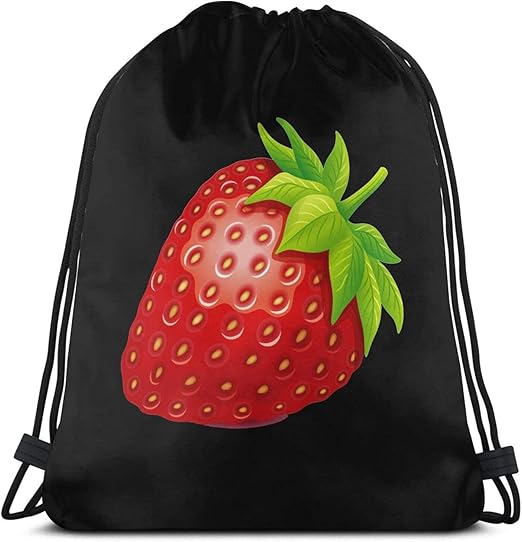 backpack with strawberries