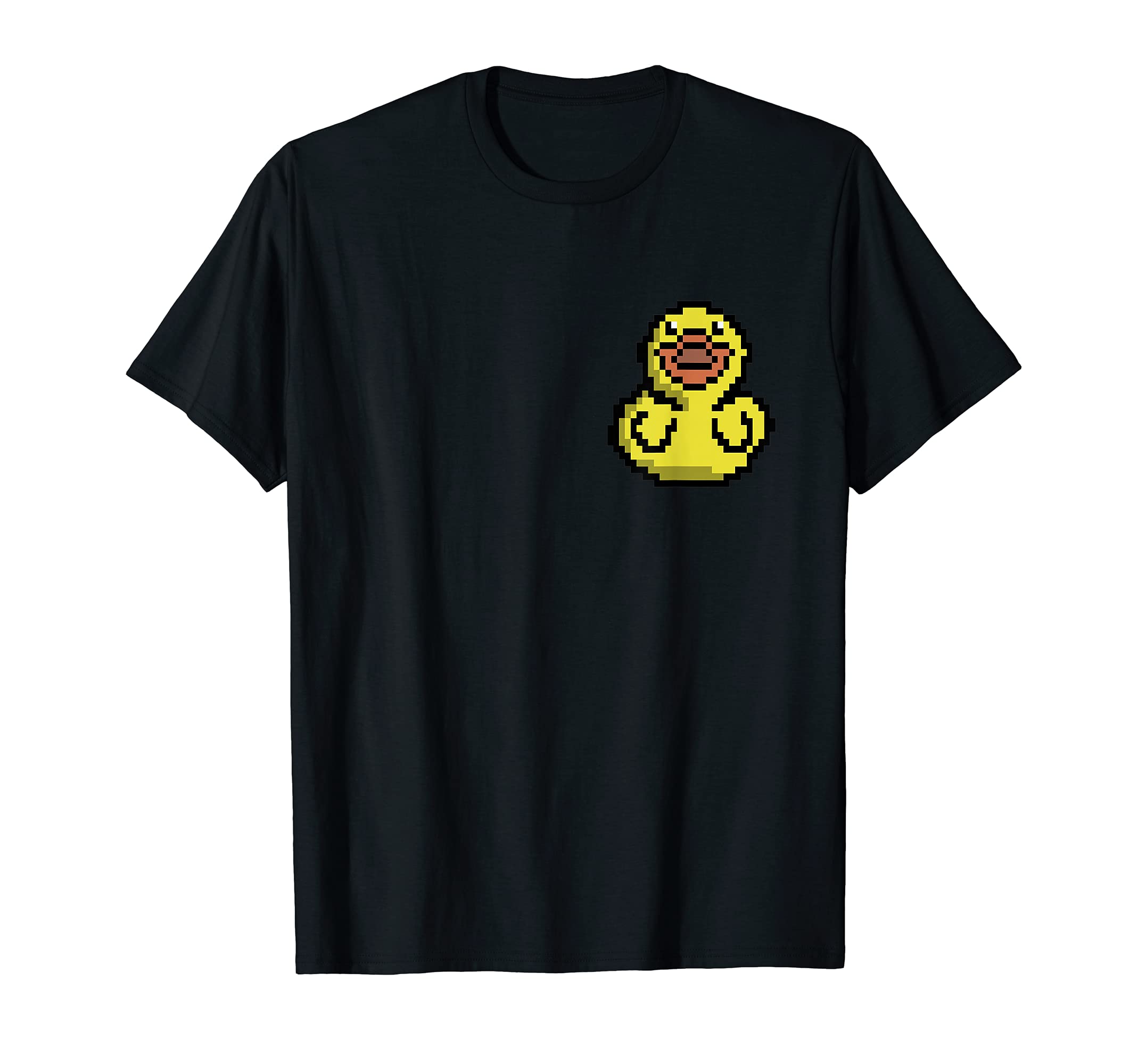 Duck Vintage Rubber Duck Pixel Art T-Shirt