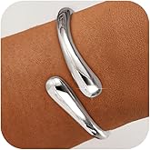 Eaciy Gold Bracelets for Women Trendy - 14K Gold Plated Bangle Bracelet Chunky Adjustable Twist Cuff Gold Bracelet Non Tarnish Waterproof Jewelry for Women Gifts