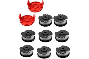 LYSHUJLI 0.065" 17ft Replacement Trimmer Spool Compatible with Hyper Tough,Weed Eater String Spool Line Compatible with Hyper Tough 20V Max Weed Wacker String Trimmer HT-19-401-003-06 & HT-19-401-003-07