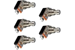 Etopars Electric Guitar Effects Pedal Box Momentary SPST Button Stomp Foot Switch