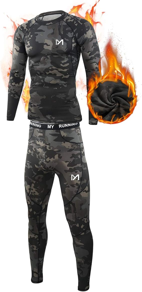 mens thermal jogging bottoms
