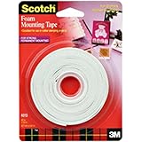 Scotch 4013 1/2-Inch by 150-Inch Mounting Tape