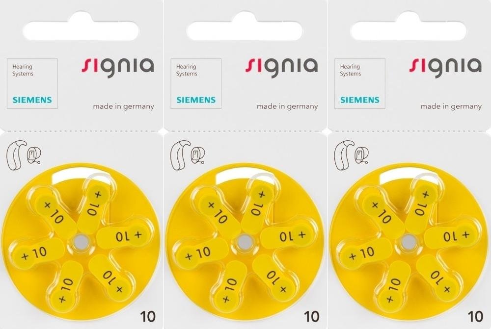 Siemens 10 Hearing aid Batteries Amazon.in Electronics