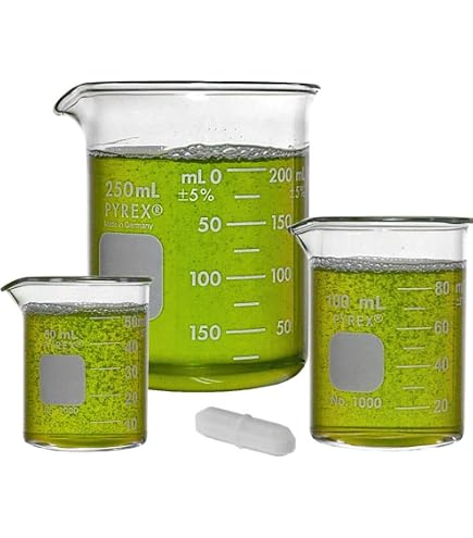 Science Pyrex 1000 ML Beaker Pyrex® Griffin Low Form Beaker, Graduated, 30-mL | Flinn ...