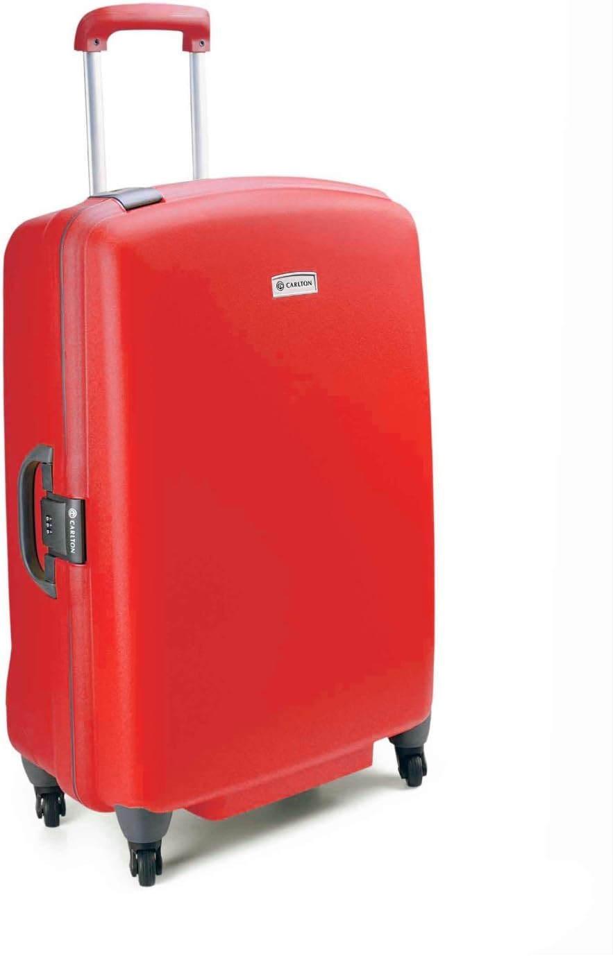 Carlton® Glider III HardShell Suitcase TSA Luggage 82cm 4 Wheel (Red