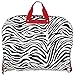World Traveler 40 Inch Hanging Garment Bag, Pink Trim Zebra, One Size