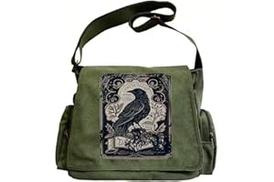 CHICGLOW Personalized Pattern Messenger Bag Cute Canvas Crossbody Bags Women/Men Shoulder Handbags Hobo Purses with Pockets