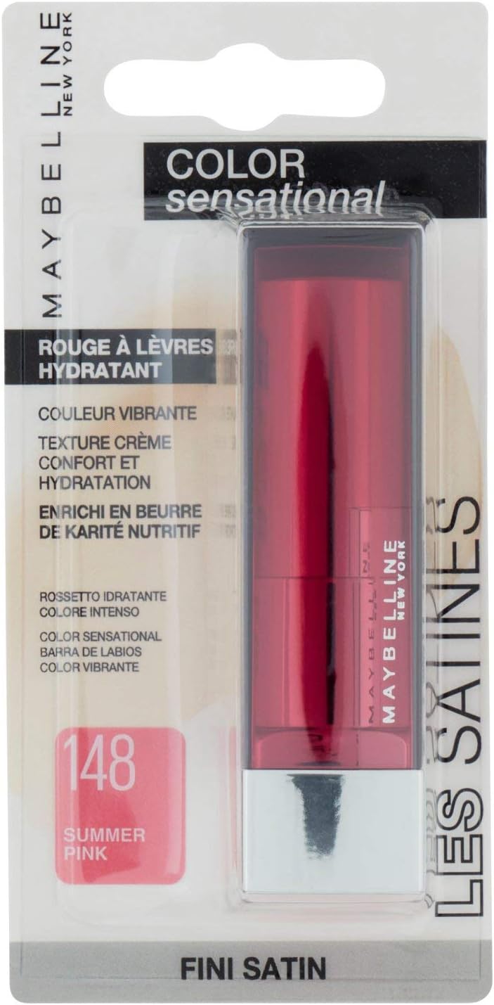 Maybelline Color Sensational Lipstick 148 Summer Pink - Maybelline New York