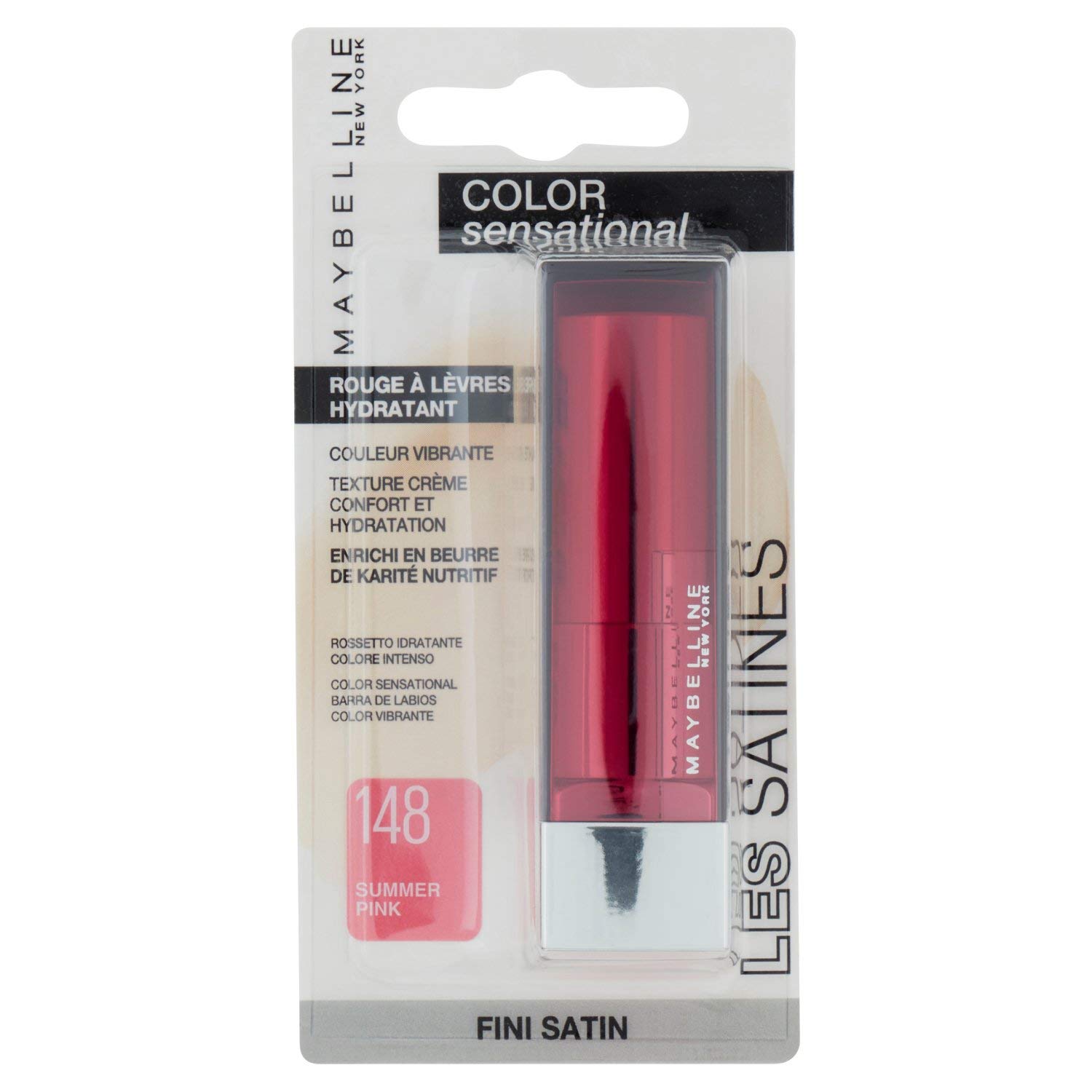 Maybelline Newyork Color Sensational Lipstick, 148 Summer Pink โ image 1