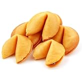 Sky | Premium Bulk Fortune Cookies Individually Wrapped, Fresh Cookies, Fortune Cookie Rounds, Chinese Fortune Cookies, Chinese New Year Snacks, 100pk