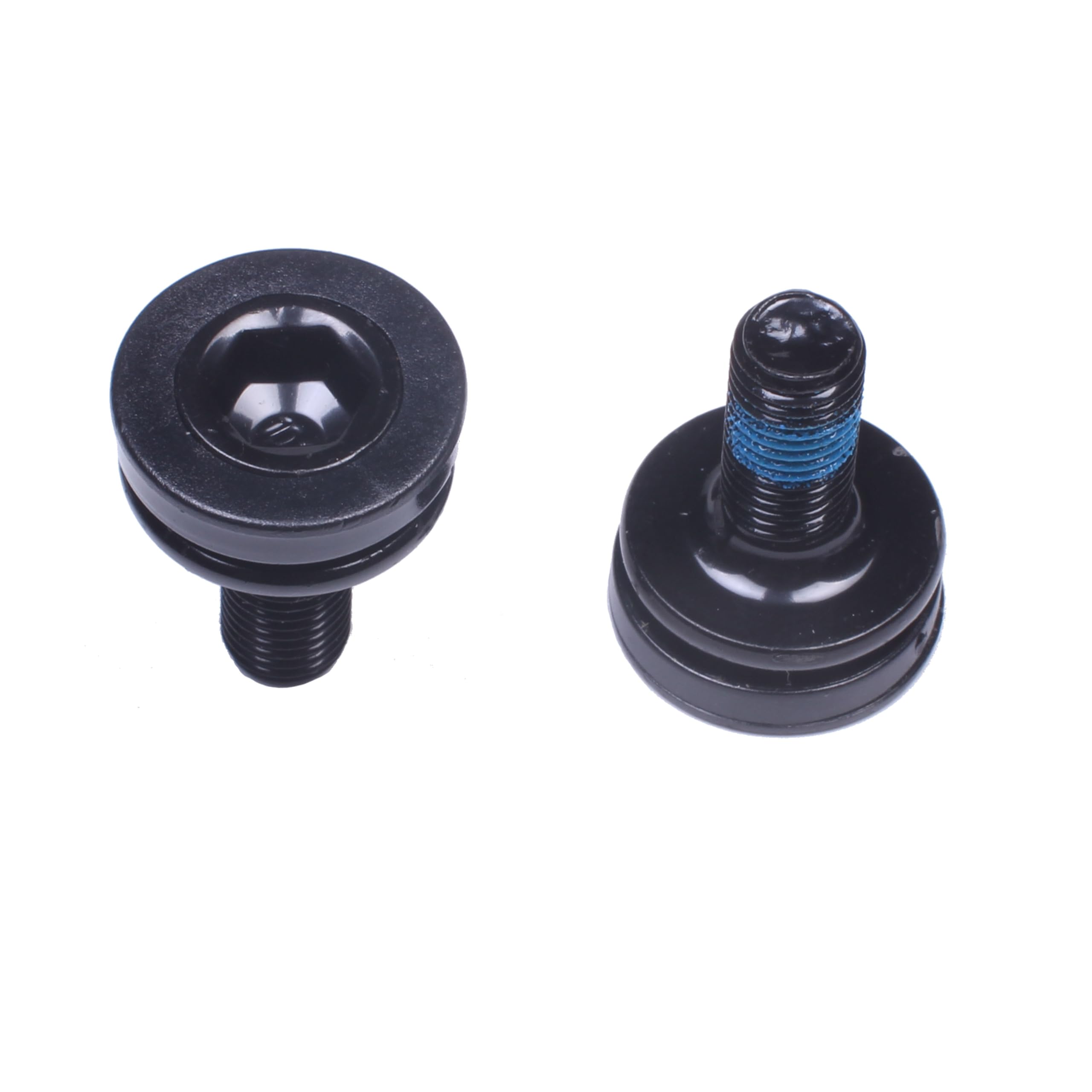 Photo 1 of PROWHEEL Bike Hex Crank Arm Fixing Bolts Spindle 8mm Allen Key Bolt Screws Capless Bottom Bracket for Cycling Bicycle Axle Fits Many Bike Cranksets