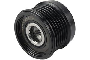 Bomunik 2741550215 Alternator Pulley for Benz C300 C350E E300 GLC300 GLC350E METRIS SLC300 SLK300 2015-2019 for Infiniti Q50 Q60 Replact# 2741550315 WG1710221 WG1925133 30230022 535029310 T5698