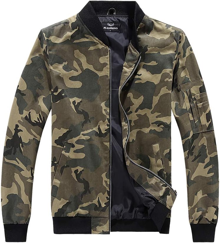 Men Camo Jacket