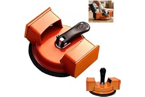 Floor Gap Fixer Tool, Heavy Duty Laminate Flooring Tools with 45° & 90° Dual-Angle Striking Surface, Iron Suction Cup Gap Rep