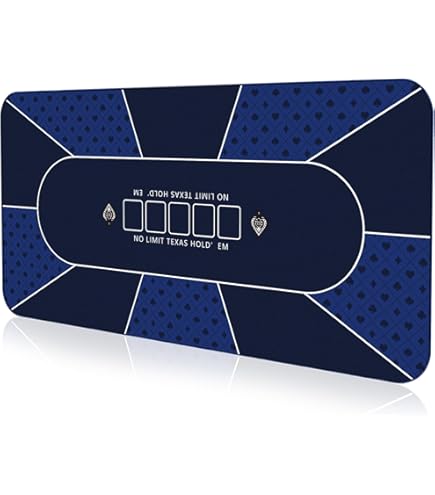トランプ SLOWPLAY / Poker Mat TEXAS HOLD 'EM Amazon.com: SLOWPLAY Godel Texas Hold'em Poker Mat