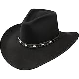 6X Bar None Fur Felt Western Hat 