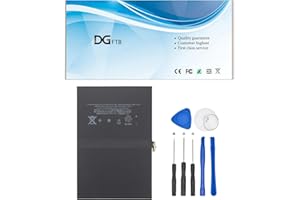 DGFTB A1664 Tablet Battery Replacement Compatible for iPad Pro 9.7 2016 Edition Version Series A1673 A1674 A1675 3.82V 27.91Whr/7306mAh with Installation Tools New