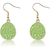 PLITI Ocean Princess Gift Polynesian Princess Gift Ocean Princess Movie Inspired Earrings For Fairy Tales Lover