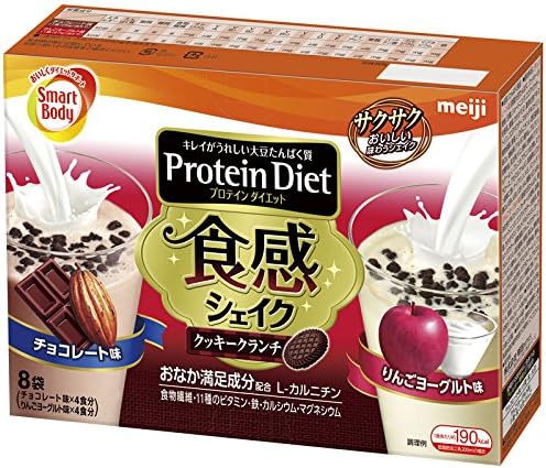 Smart body protein diet mouthfeel Sheikh cookie crunch (8 bags input) / Smart body (Smart Body)