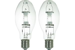 Sunlite MH250/U/MOG M58 Metal Halide Lamp, 250 Watts, Mogul Base (E39), ED28, 15,000 Hour Life Span, 21000 Lumen, Clear Finish, 4000K, 2 Pack