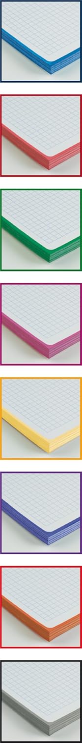 Oxford Collegeblock Recambio 100430270 Hard with Micro Perforation A4 Squared 90 g/M² Optik Paper, 80 Sheets, Fuchsia - Image 3